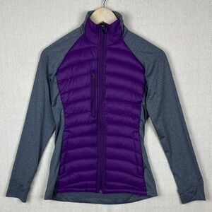 Turbine Basecamp Down Packable Jacket Purple Gray NWT